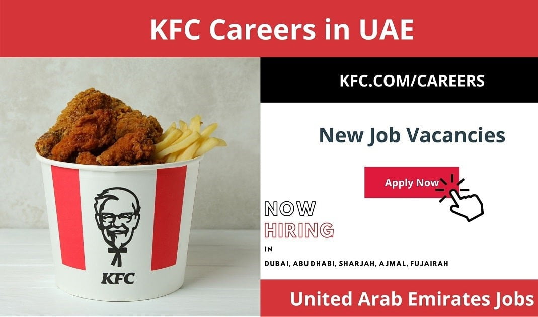 KFC Careers 2024 UAE New Job Vacancies