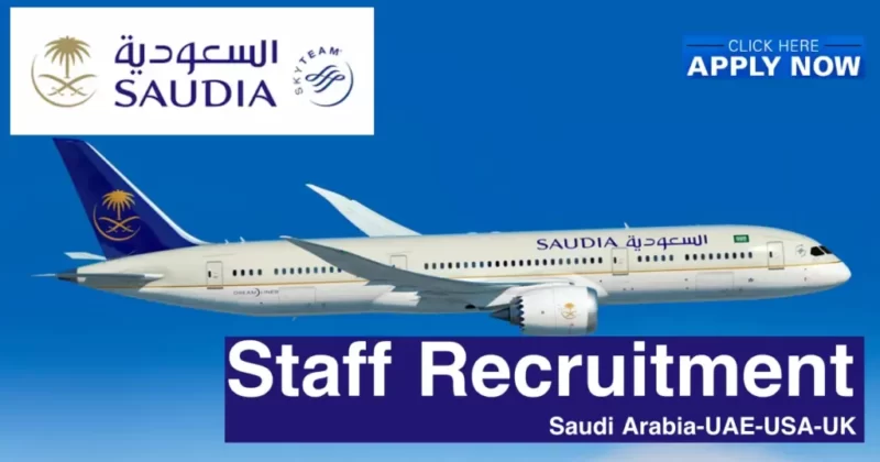 Saudi Airlines Careers 2023 New Job Vacancies Apply Online
