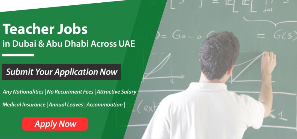 Teaching Jobs in Dubai & All Over UAE 2024